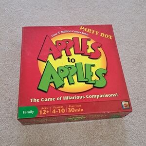 Apples to Apples: The Game of Hilarious Comparisons. Party Box Edition